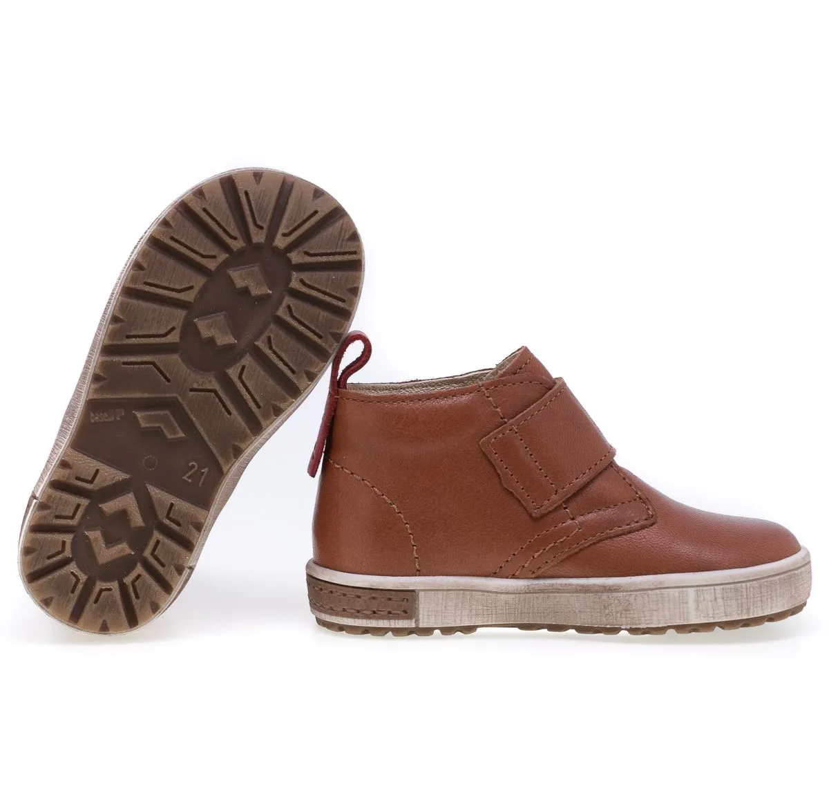 (2470-35 / 2489-35) Emel Brown Velcro Trainers