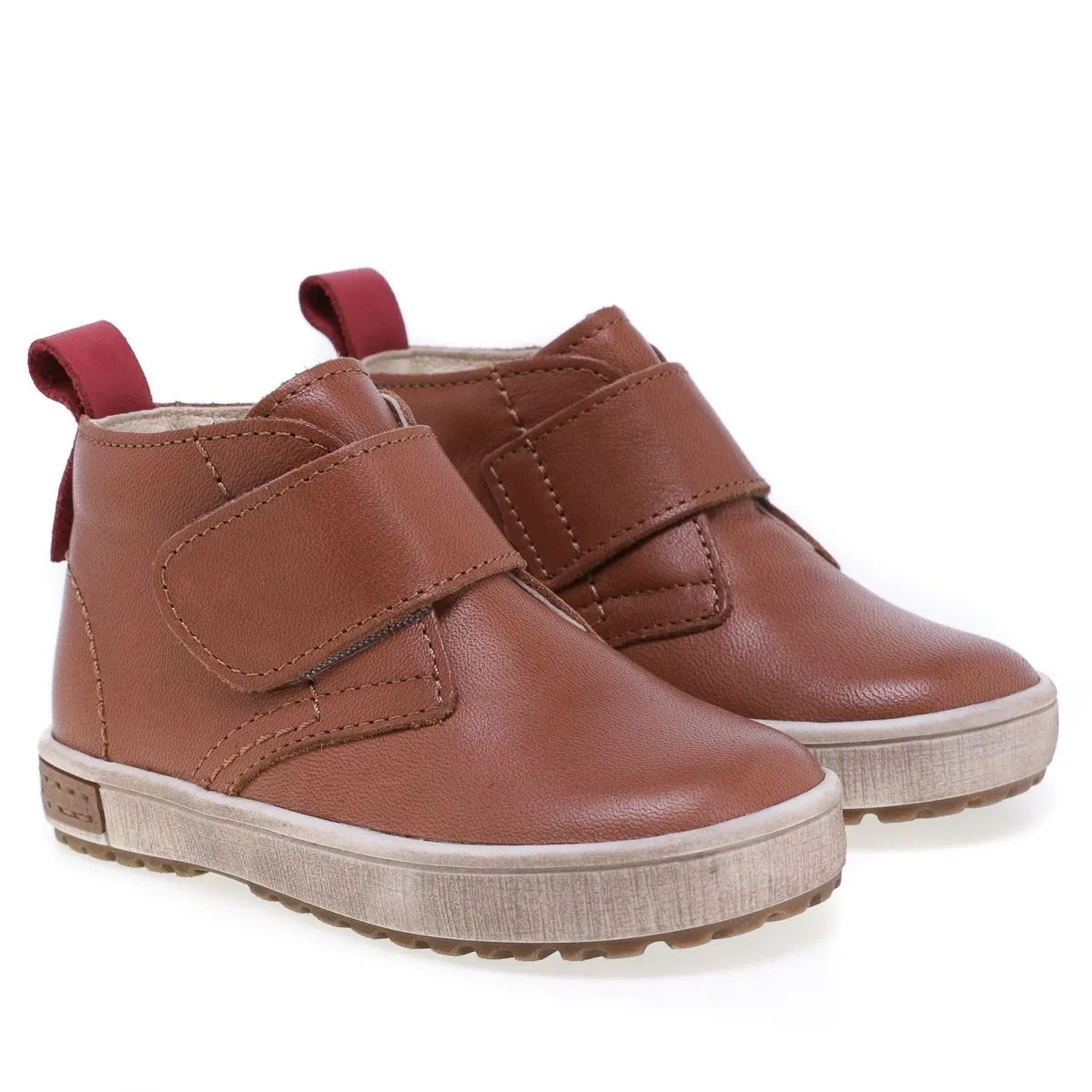 (2470-35 / 2489-35) Emel Brown Velcro Trainers