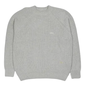 Abc. 123. Ribbed Crewneck Jasper Grey