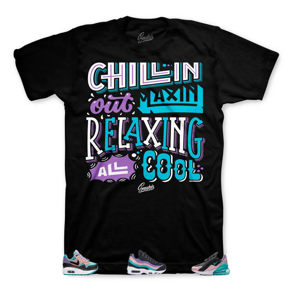 Air Max Have Nice Day Shirt - Chillin Out - Black