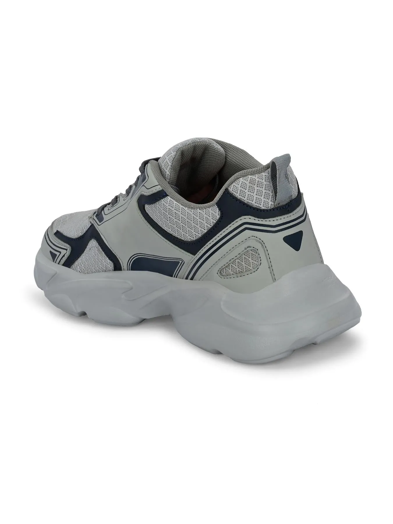 Alberto Torresi Grey Laceup Sports Shoes