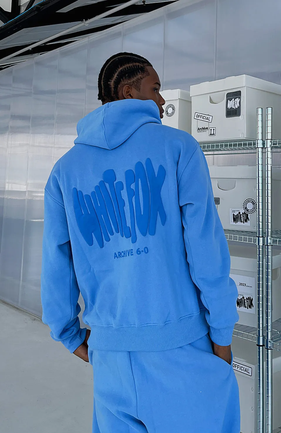 Archive 6.0 Oversized Hoodie Blueberry