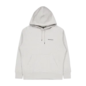 Arne Logo Hoodie Light Grey Melange