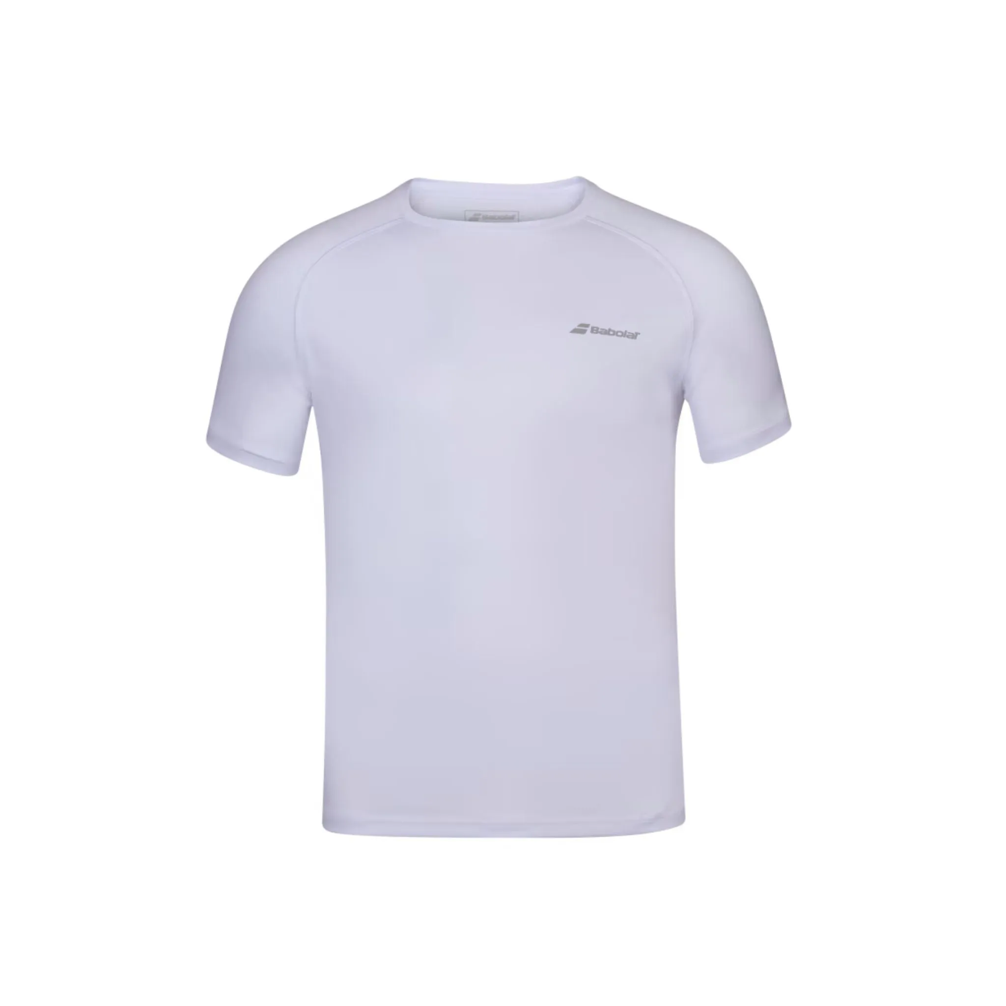 Babolat Boy's Play Crew Neck Tee [White]