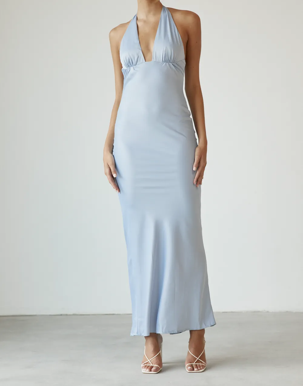 Brooklyn Maxi Dress (Blue)