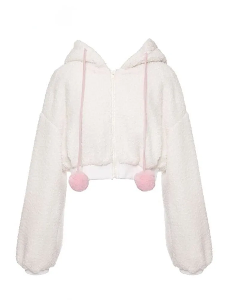 Bunny Hooded Top   Cute Bunny Mini Skirt - Kimi