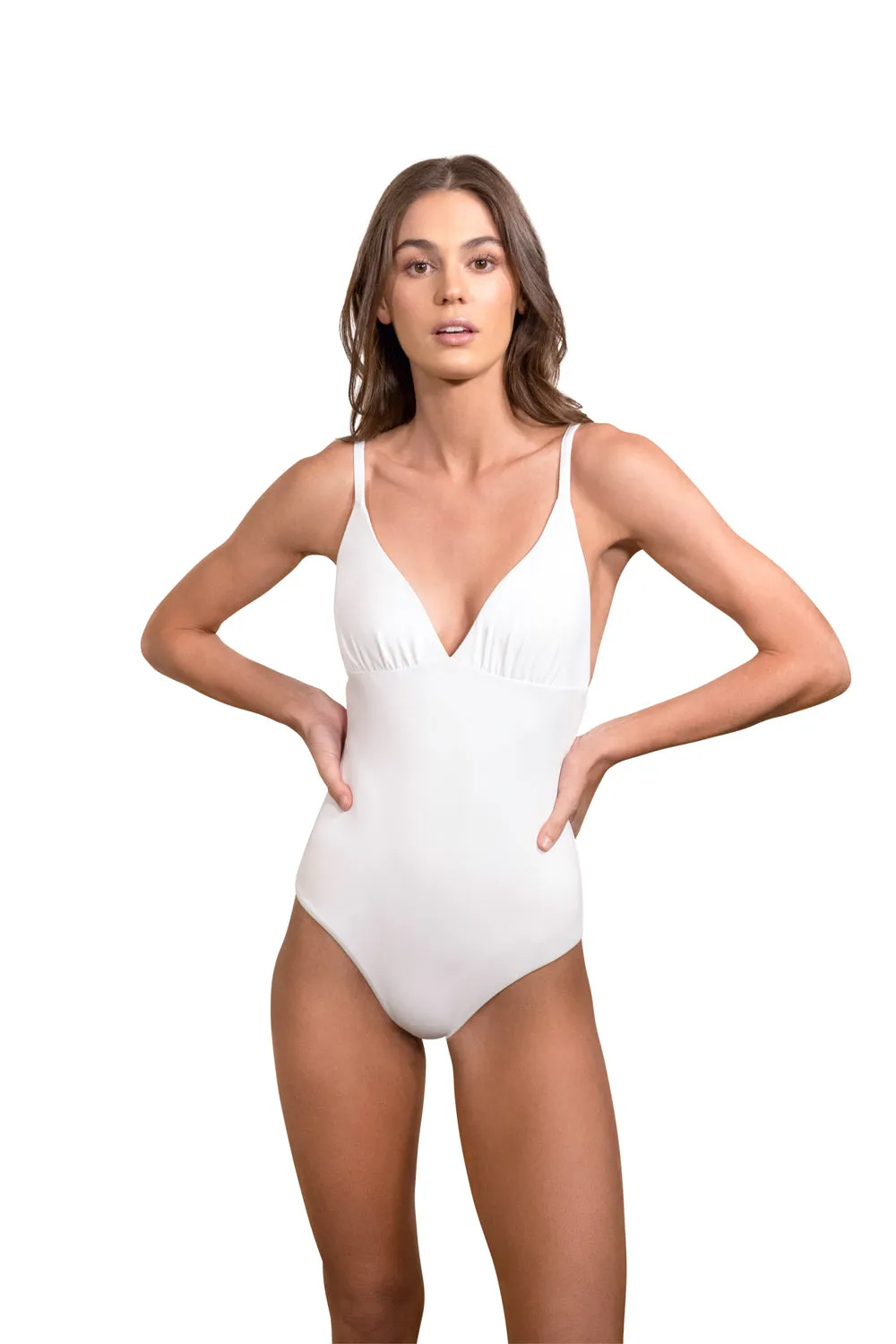 Catherine Swimsuit in White