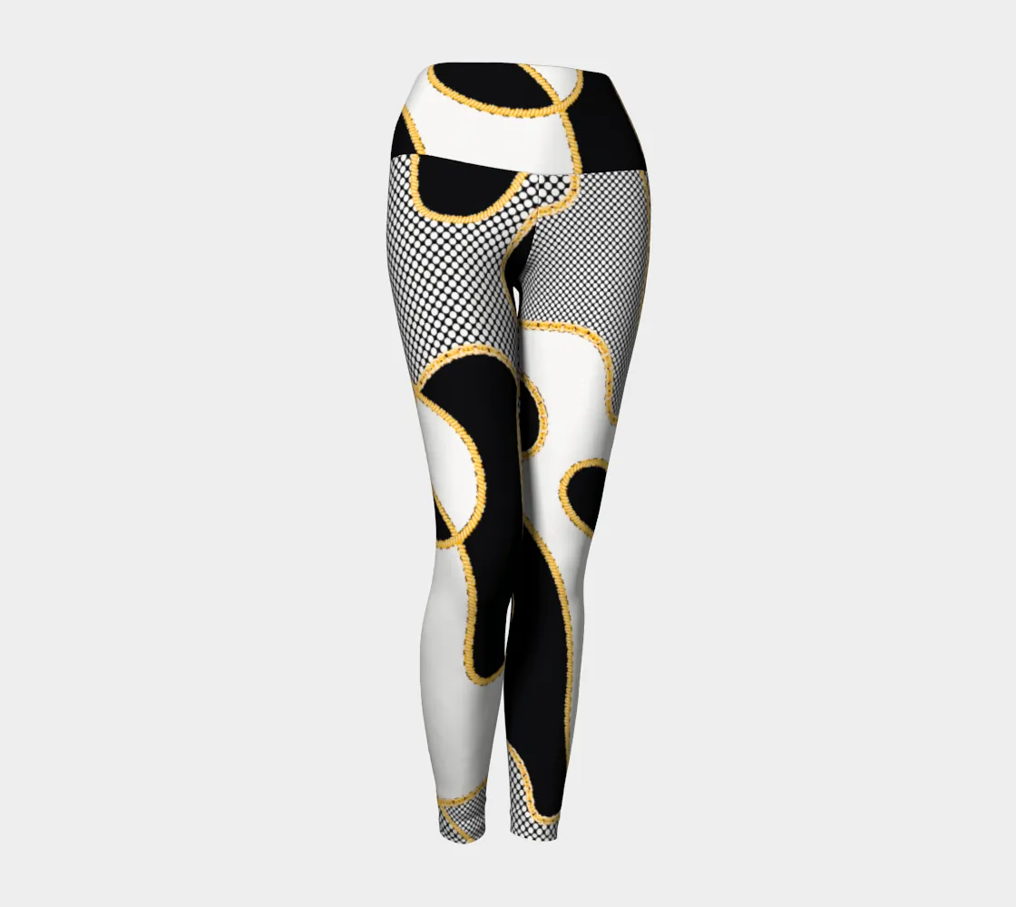 Chained maiden yoga leggings