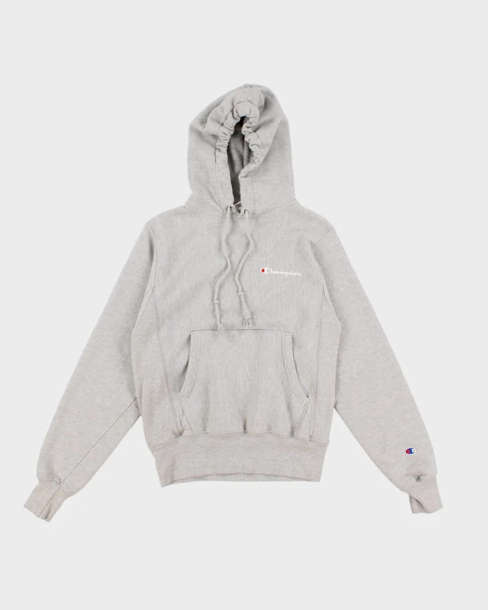 Champion Grey Reverse Weave Hoodie - XS