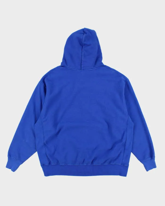 Champion Reverse Weave Blue Hoodie - XXL