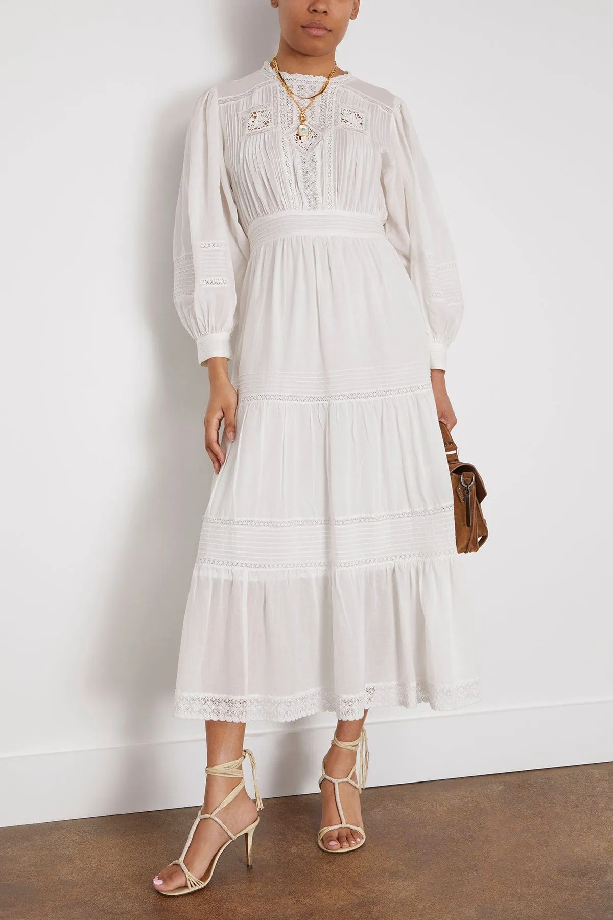 Clay Dress in Blanc