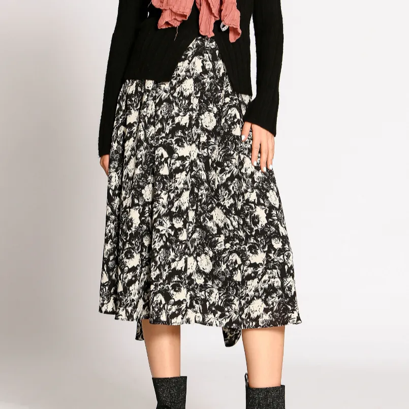 Dada Skirt (Black/White)