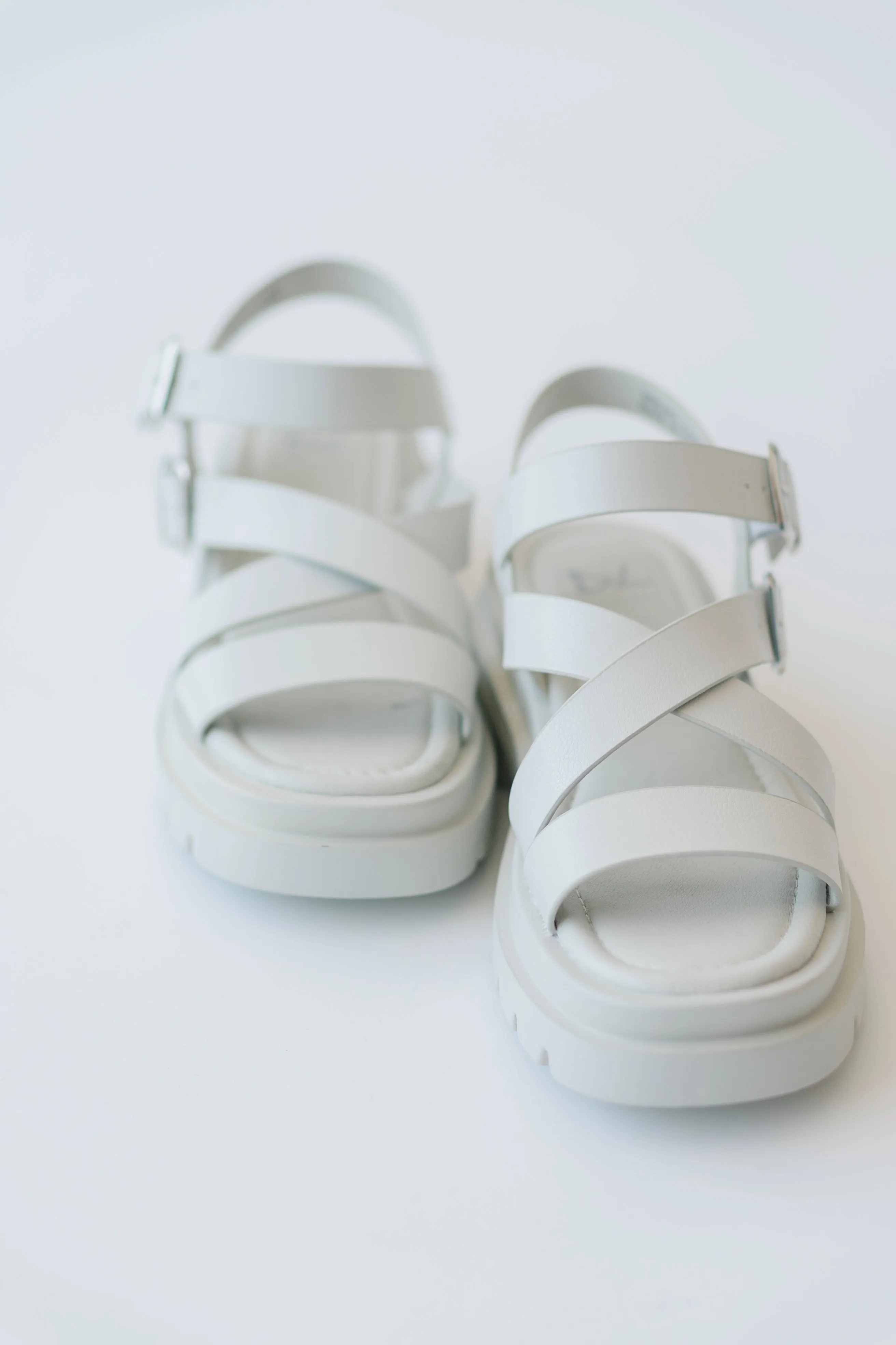 Dirty Laundry: Khan Sandal in Bone