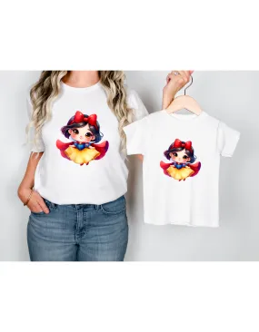 Disney Princess Mama and Daughter Matching Shirts