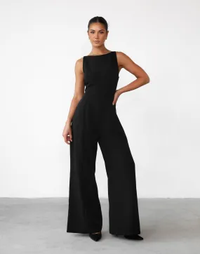 Evelyn Jumpsuit (Black)