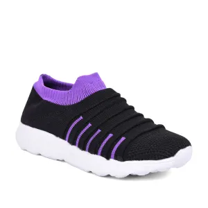 Force 10 Women Purple Sports Non Lacing Walking Shoes (BING  )