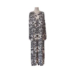 H&M Black & White Floral Printed Maxi Dress | Brand new |