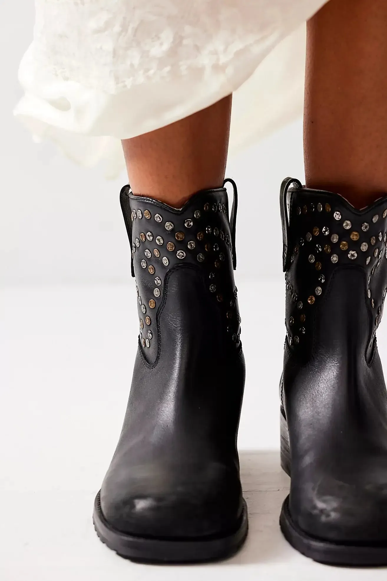 Harmony studded ankle