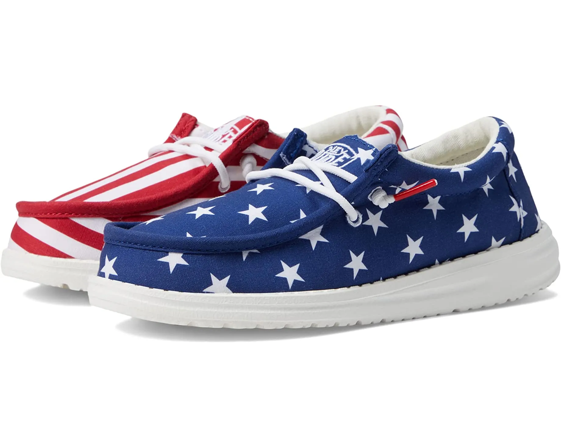 Hey Dude Youth Patriotic Shoes