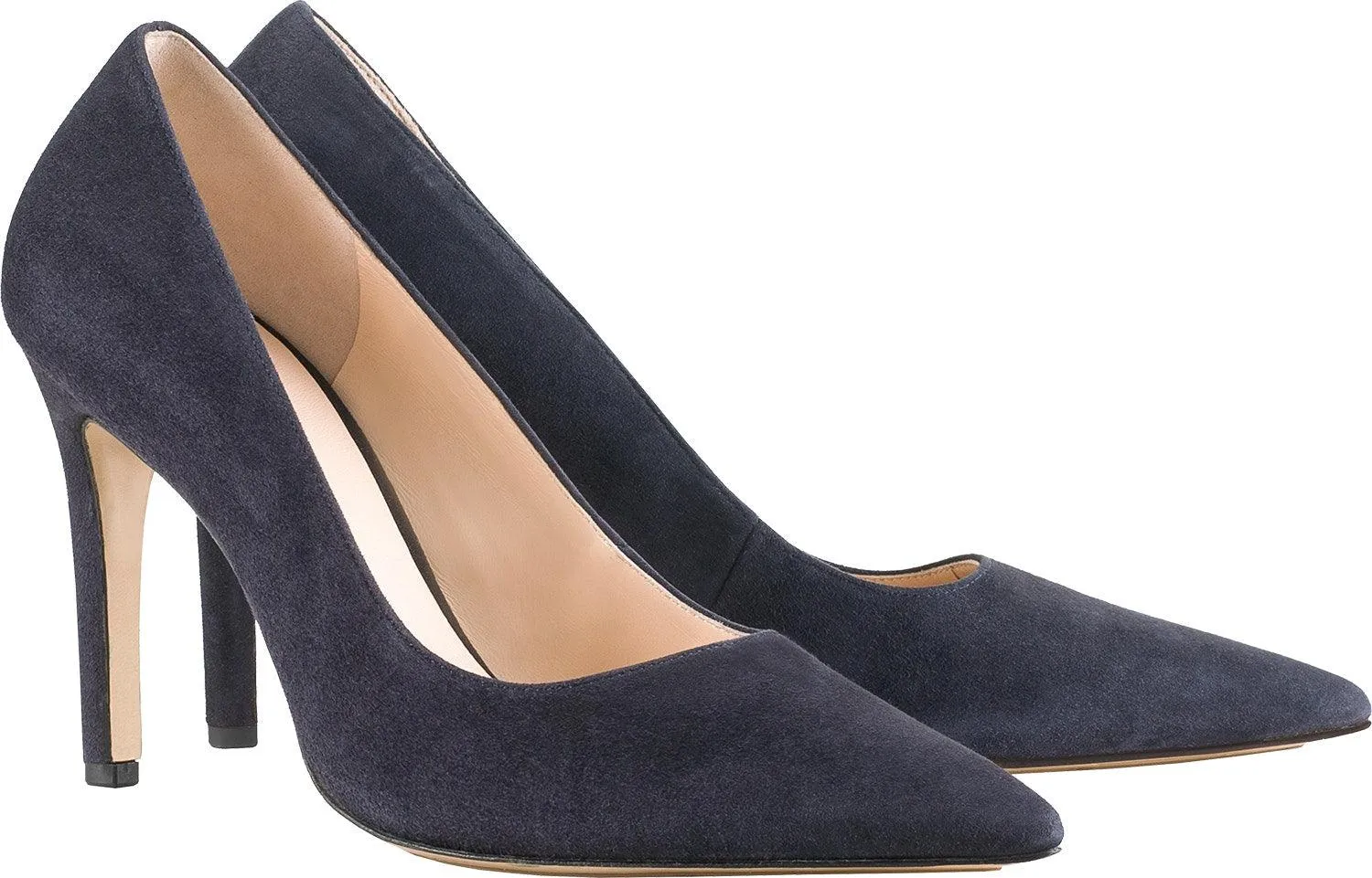 HOGL Navy Suede Stiletto Shoe Boulevard