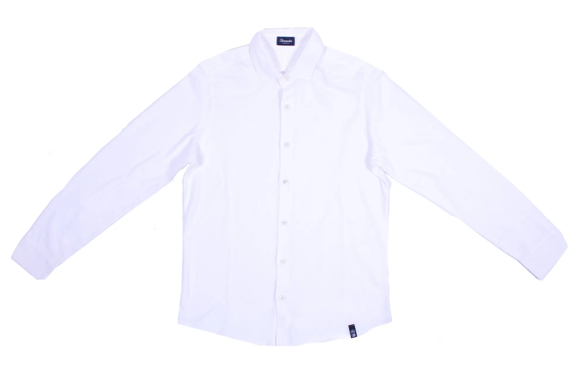 Iced Jersey Long Sleeve Button Front Shirt