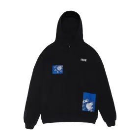 IISE PATCH HOODIE-BLACK