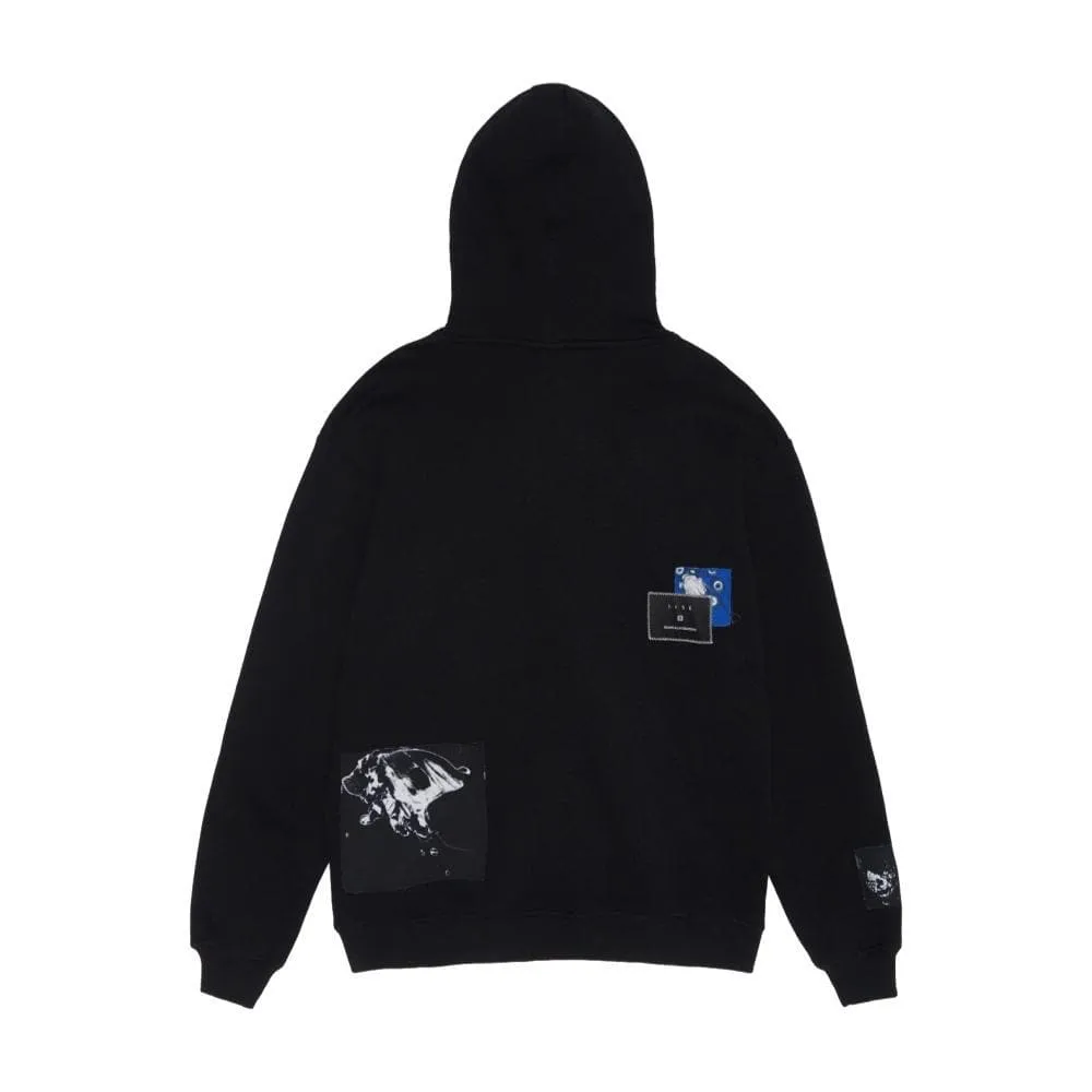 IISE PATCH HOODIE-BLACK