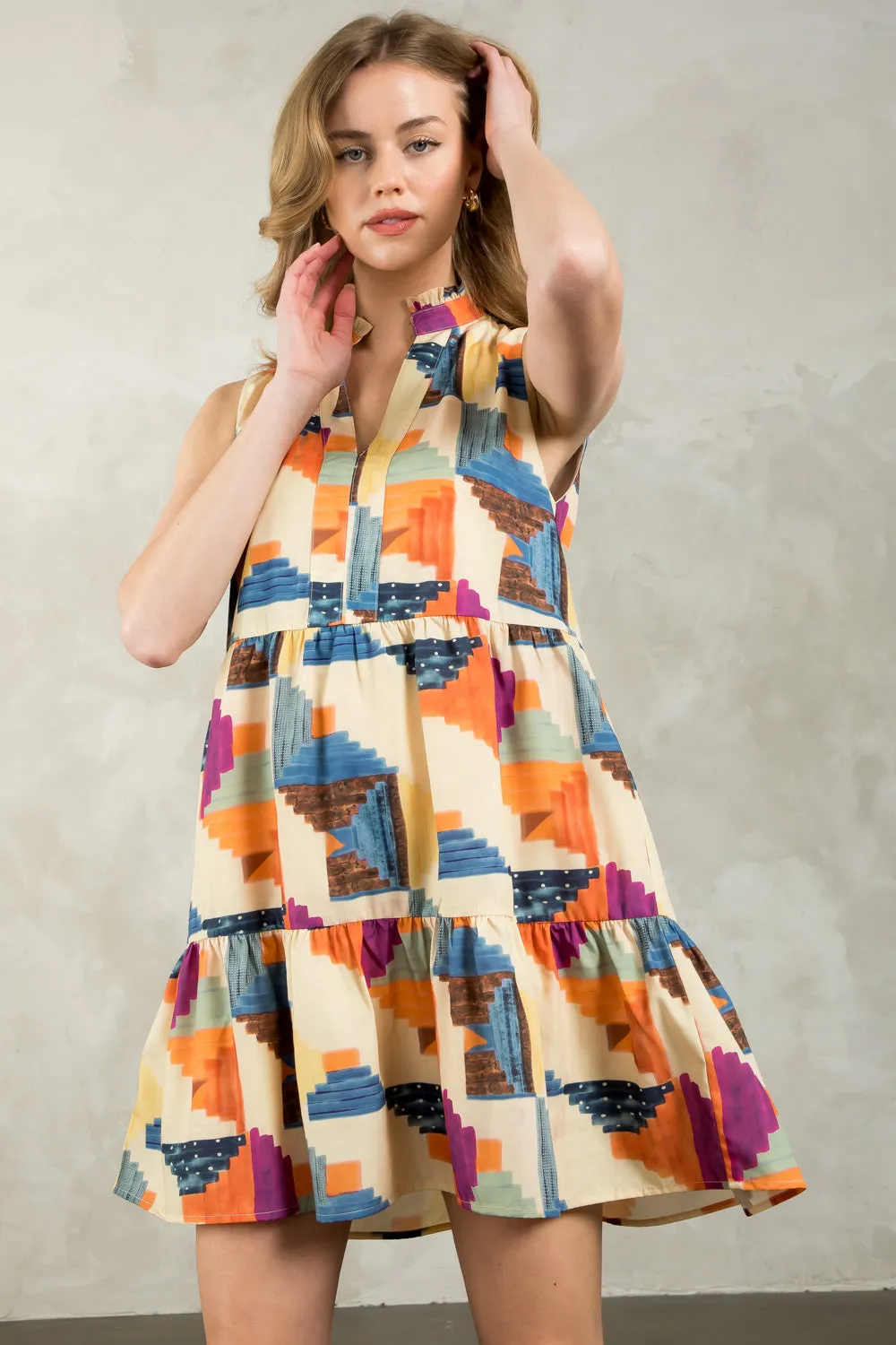 Kailani Sleeveless Pattern THML Dress