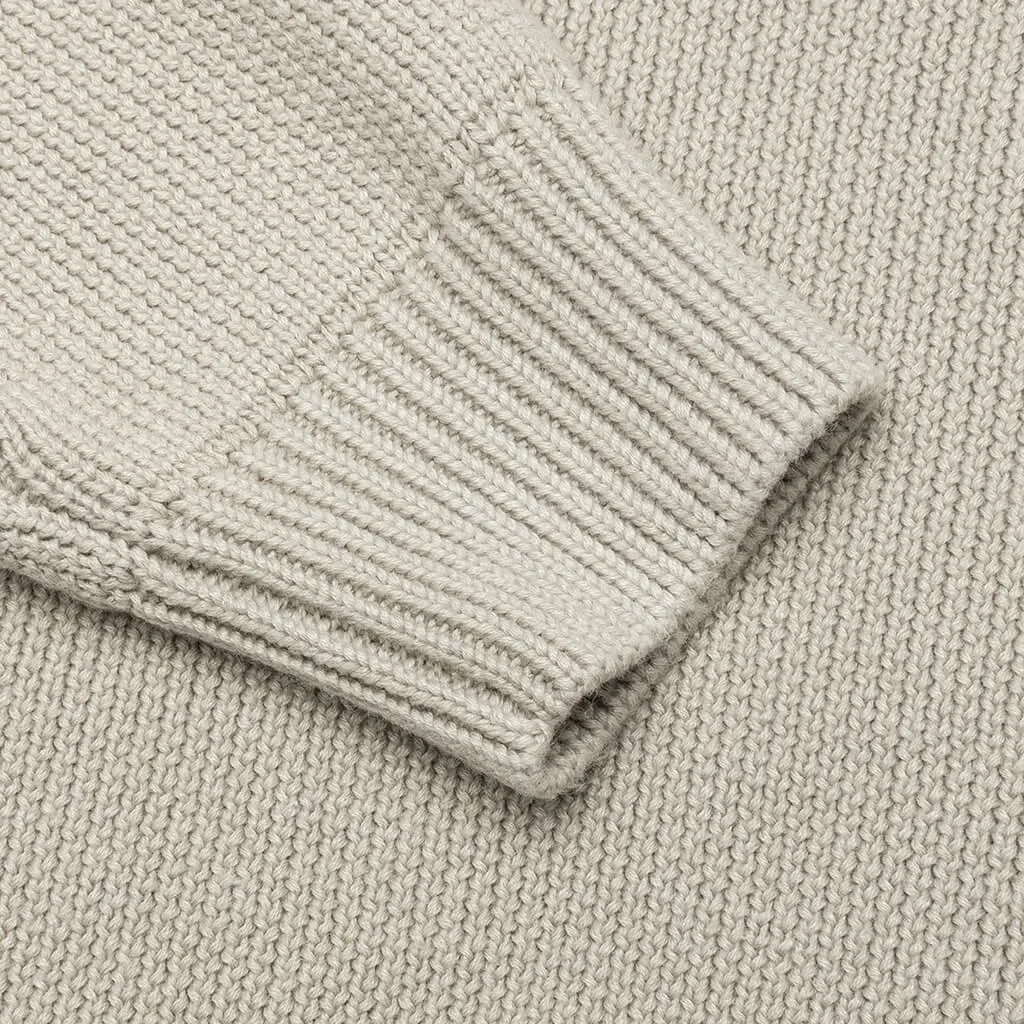 Kid's Knit Hoodie - Seal