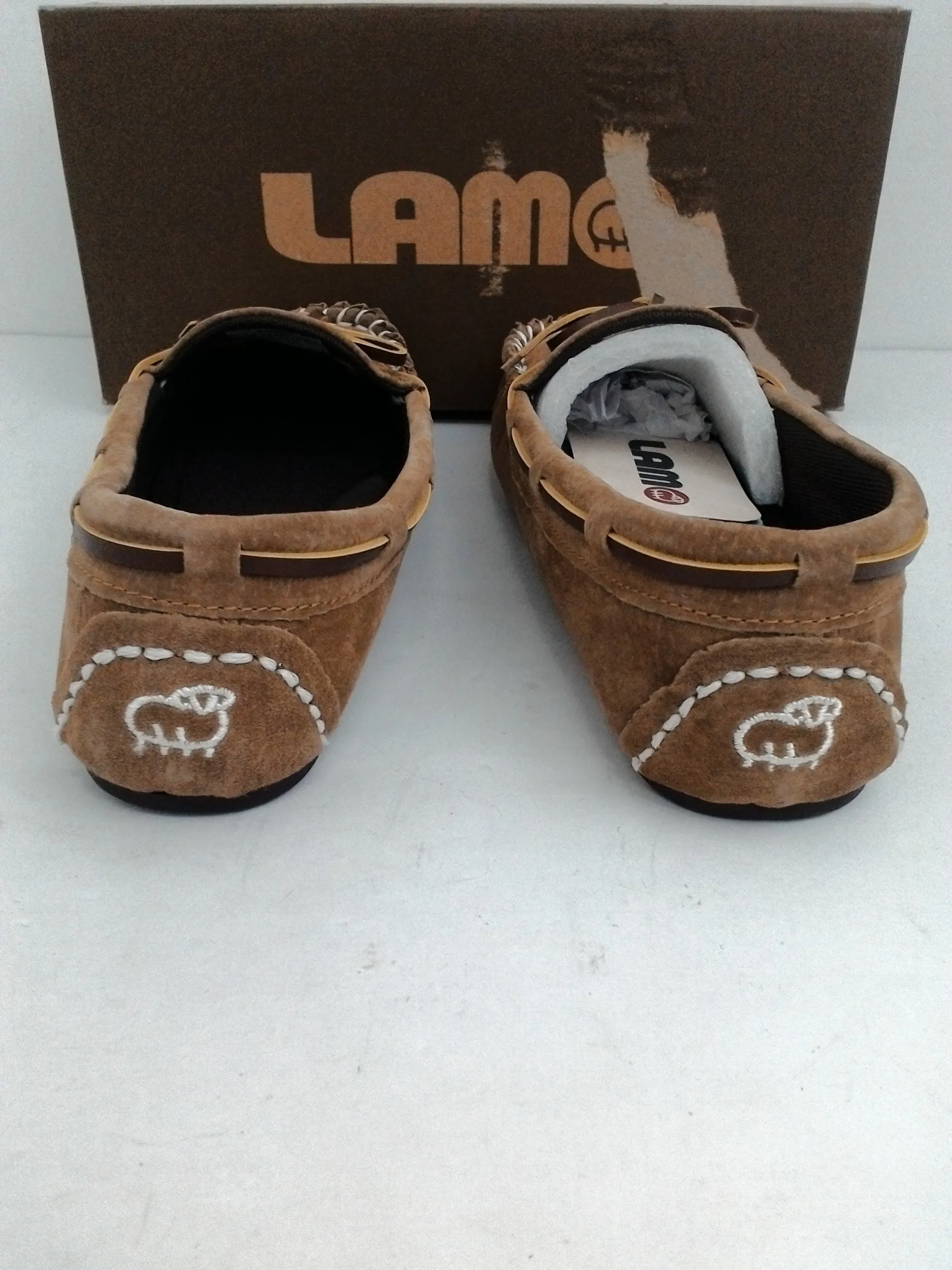 Lam Women's Sabrina Moc Chesnut Size 7.5