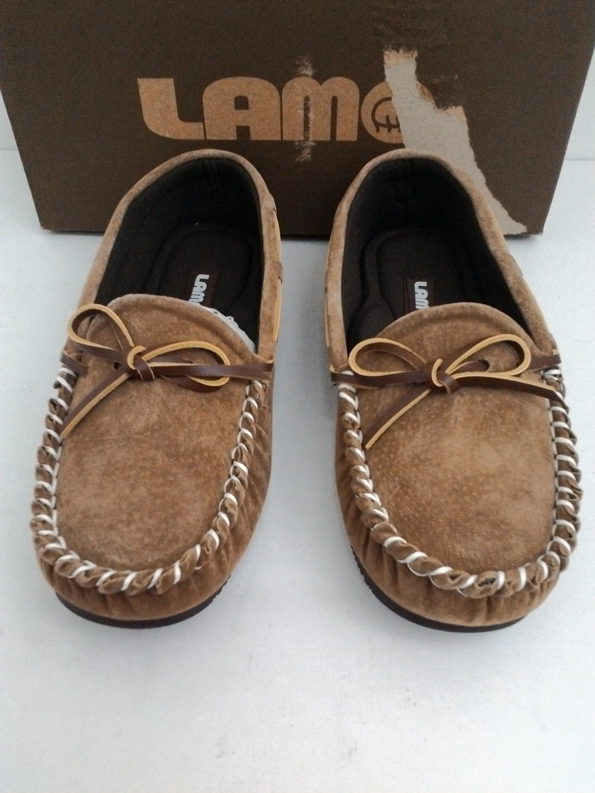 Lam Women's Sabrina Moc Chesnut Size 7.5