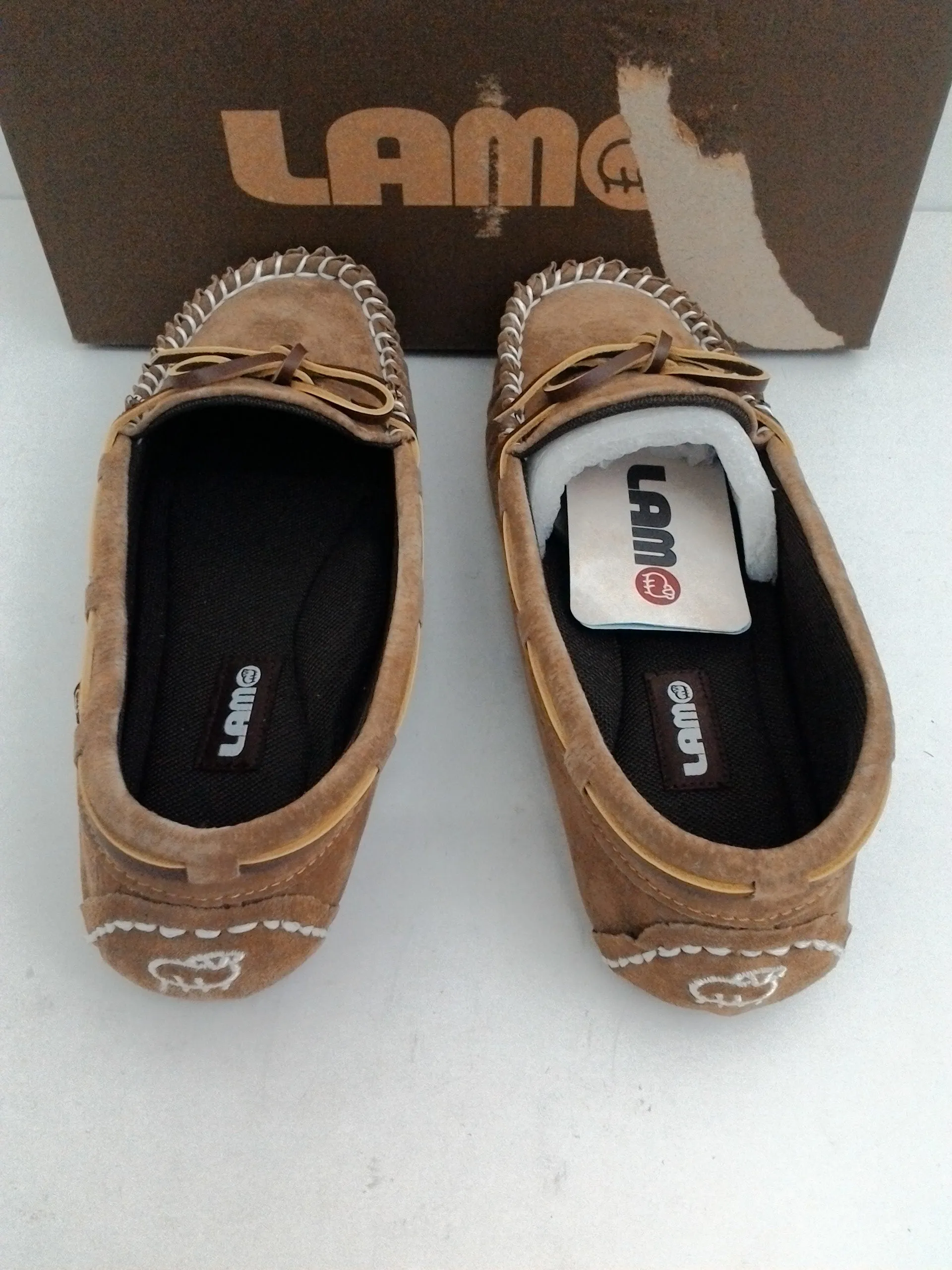 Lam Women's Sabrina Moc Chesnut Size 7.5