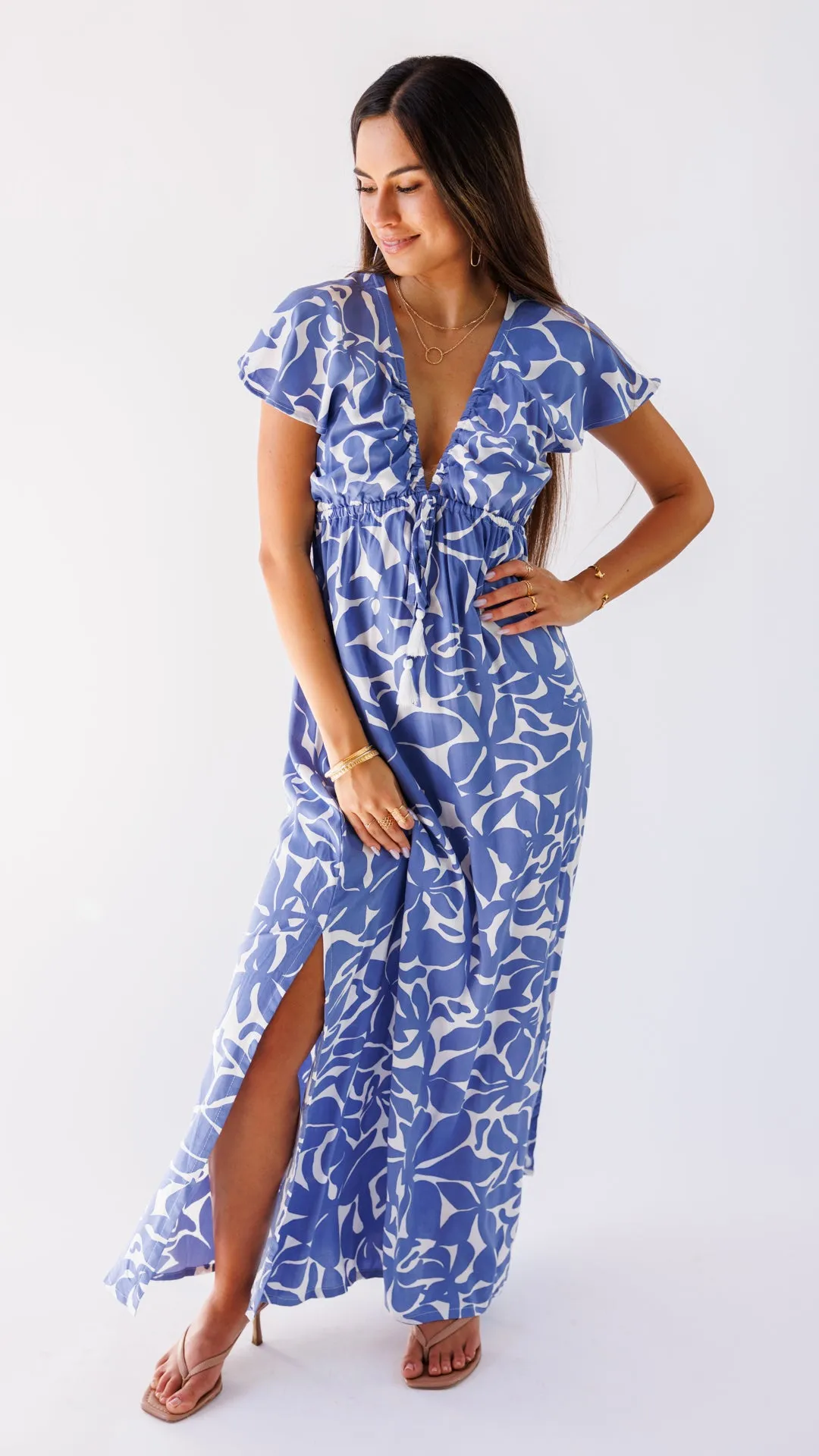 Leilani Dress / Honolulu Blu