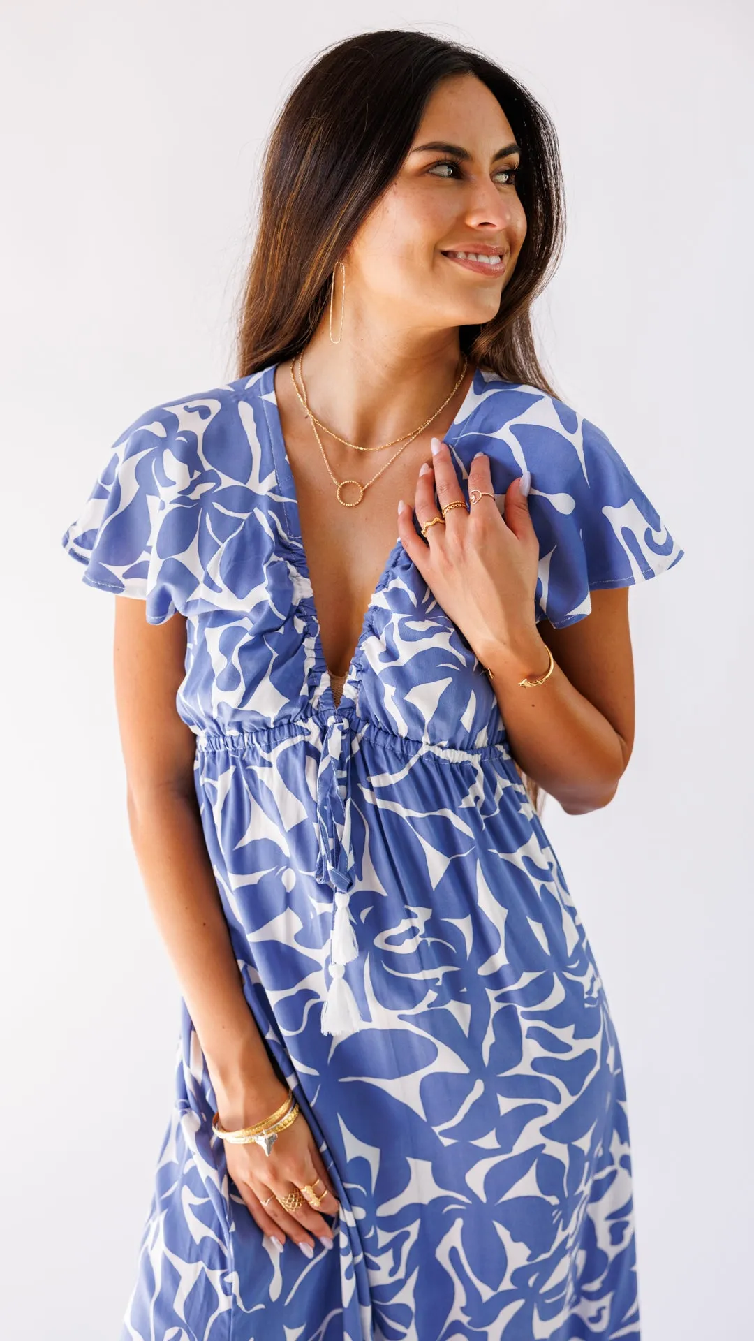 Leilani Dress / Honolulu Blu