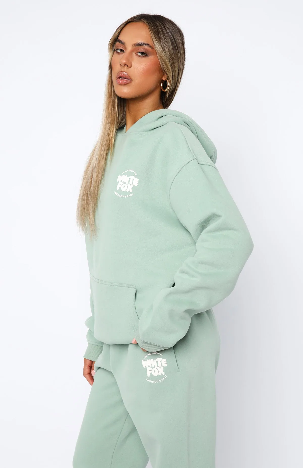 Love & Comfort Oversized Hoodie Sage