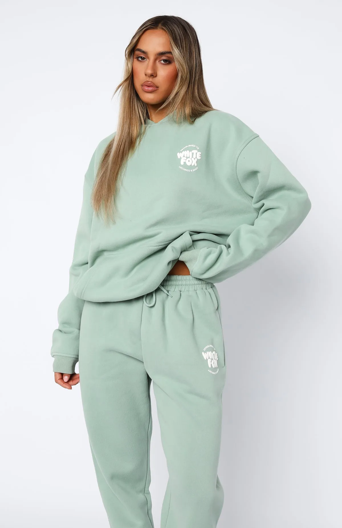 Love & Comfort Oversized Hoodie Sage