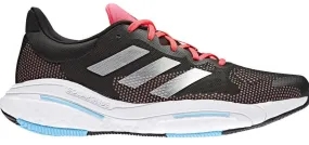 Men's Adidas Solar Glide 5, Carbon / Silver Met. / Turbo, 8.5 D Medium