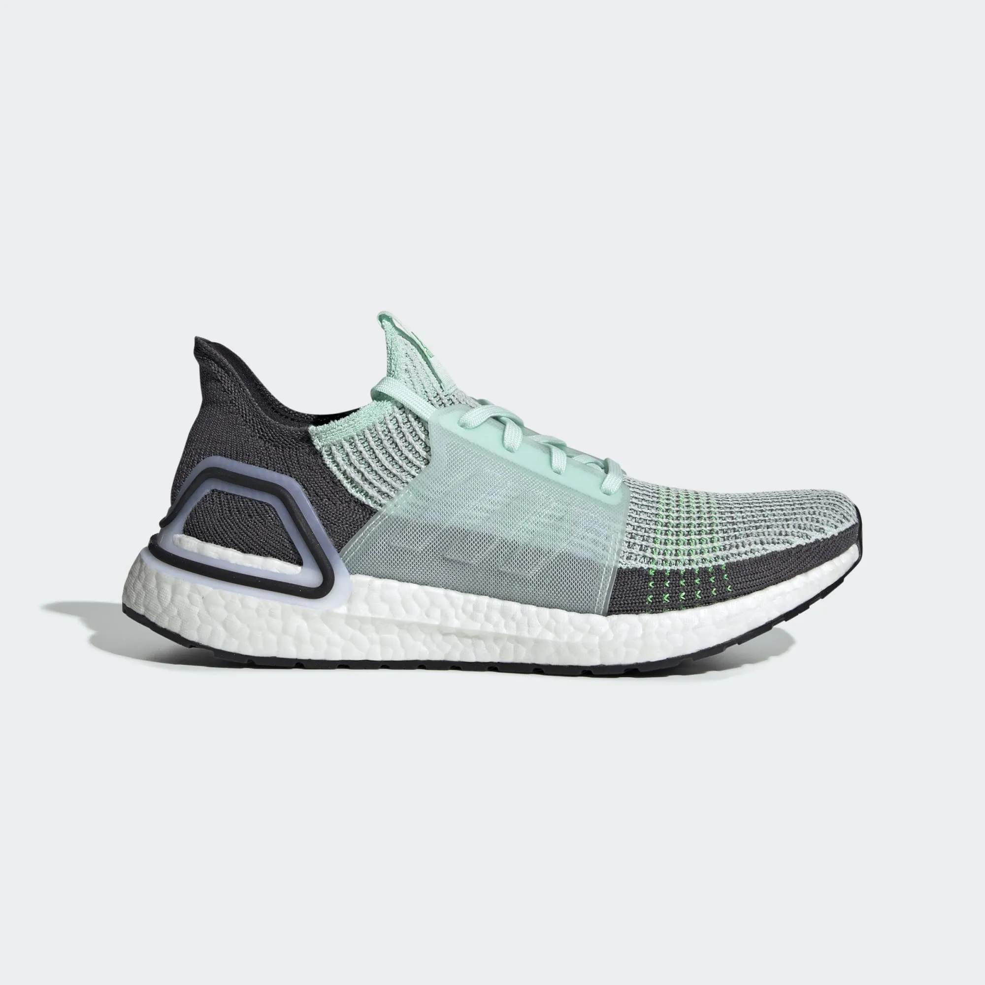 Men's Adidas Ultraboost 19, Ice Mint/Grey Six, 11.5 D Medium