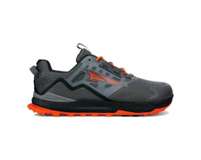 Men's Altra Lone Peak All-WTHR Low 2, Gray/Orange, 11 D Medium