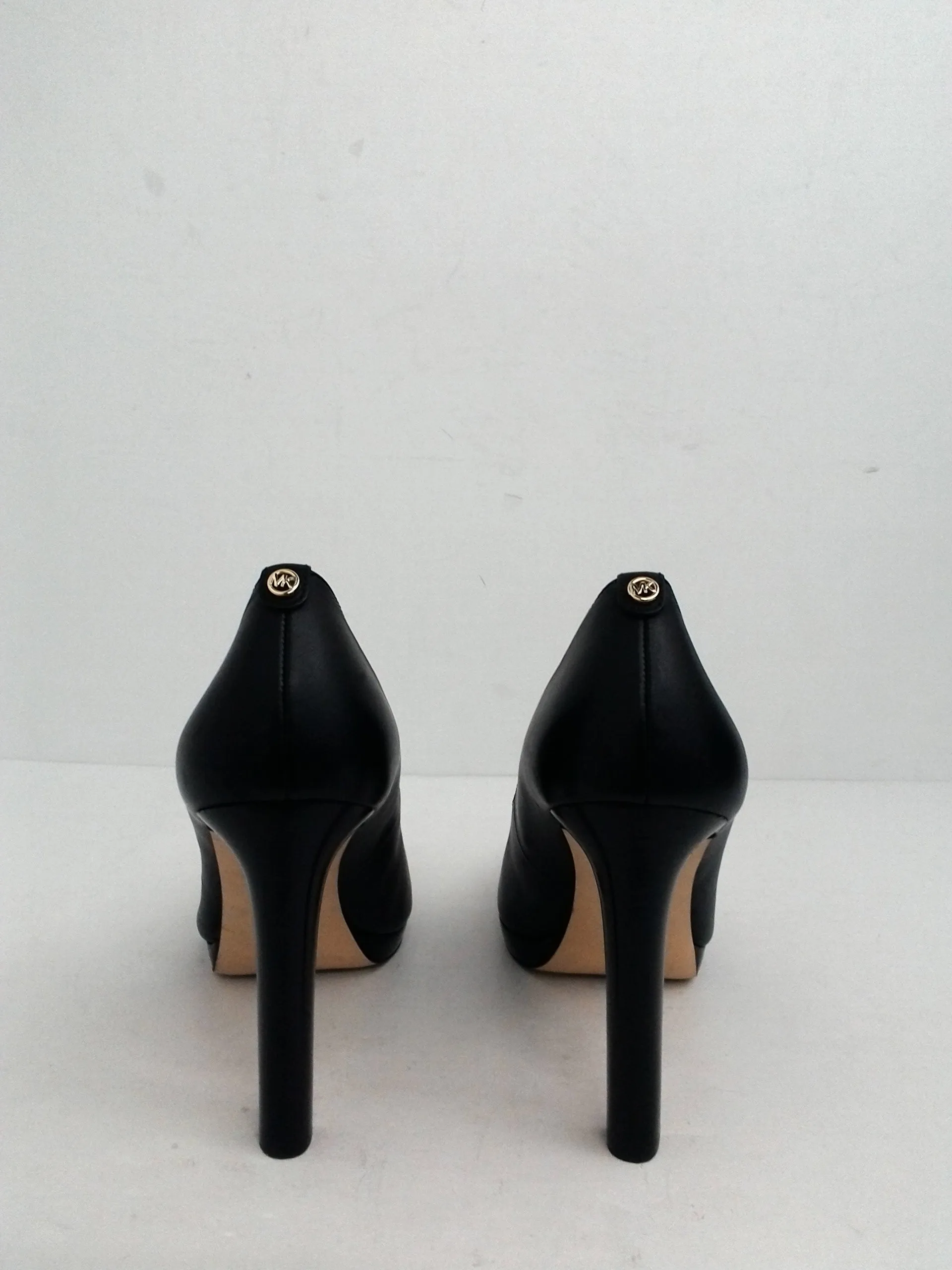 Michael Kors Women's Black Leather Heels Size 8.5 M