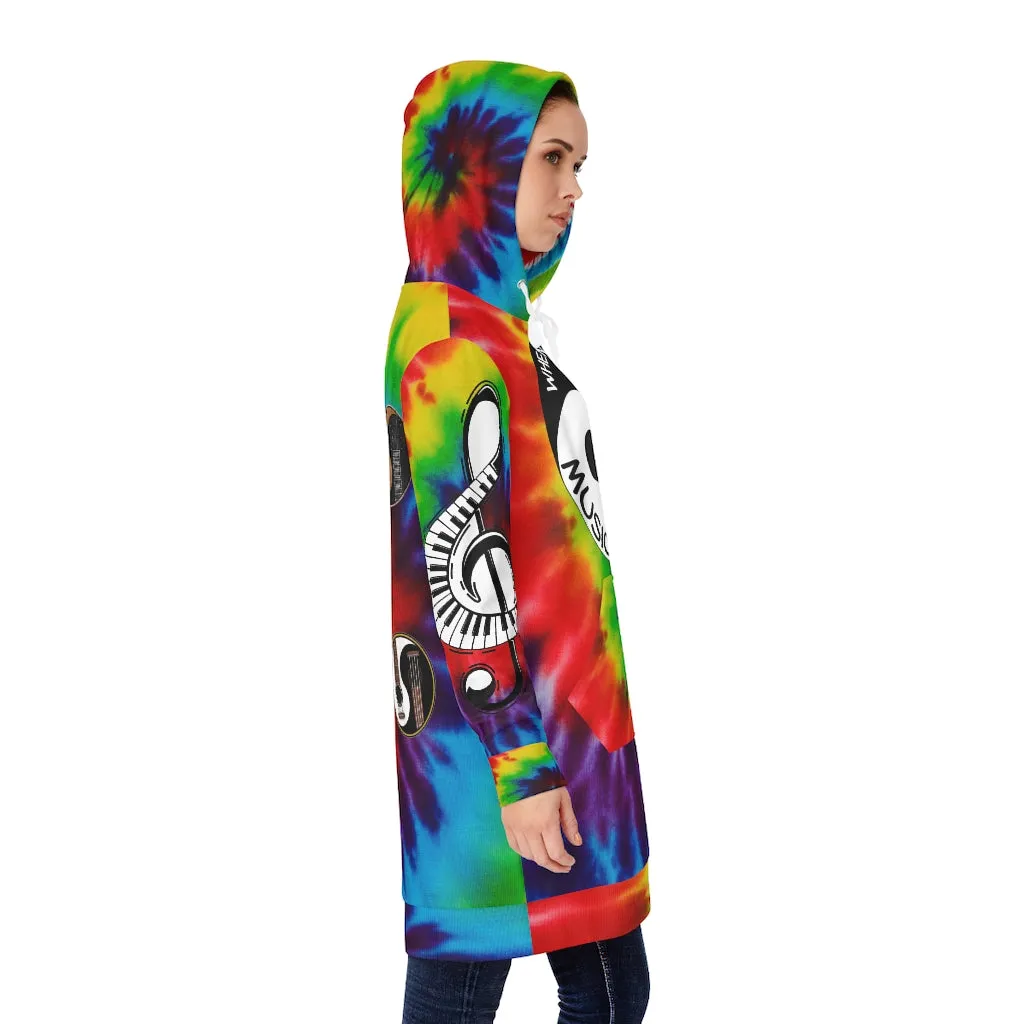 Music of the Soul (YinYang) Hoodie Dress