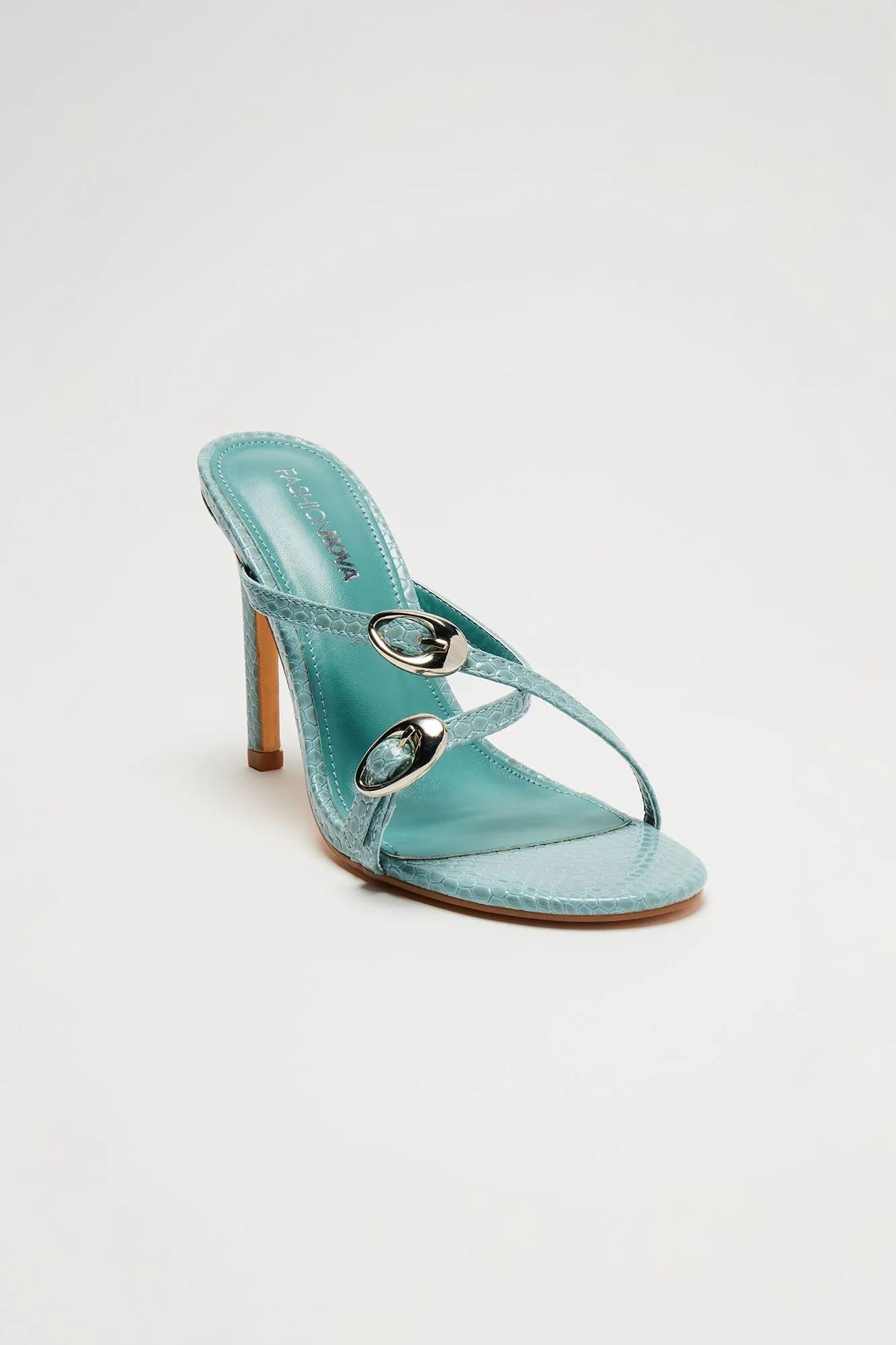 Nara Heeled Sandals - Blue