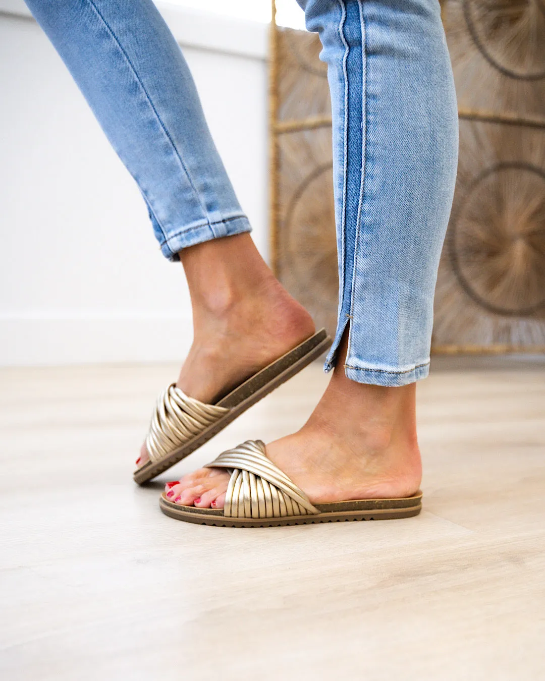 NEW! Blowfish Malu  Sandals - Gold