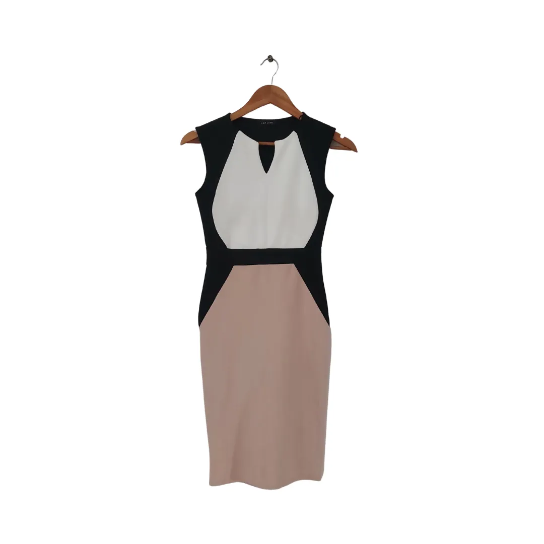 New Look Tri-colour Bodycon Dress | Gently Used |