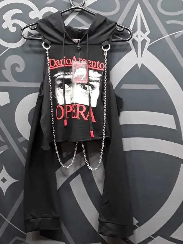 Opera Crop Hoodie Resurrect