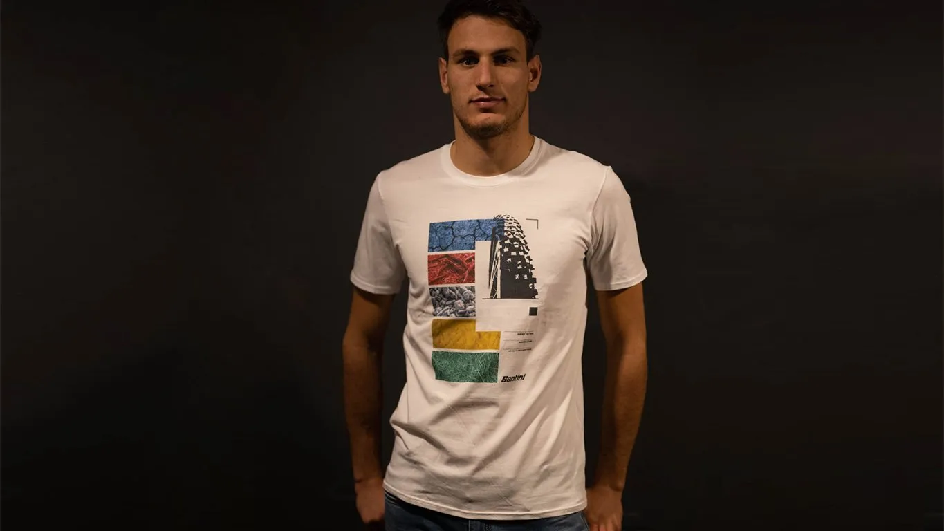 Santini UCI Official Offroad T-Shirt - Print