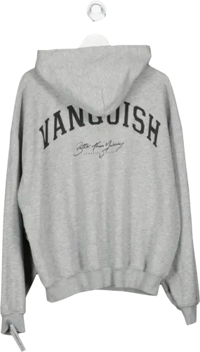 Vanquish Grey Better Than Yesterday Hoodie UK L